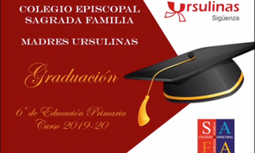 Graduación de los alumnos de 6º de Primaria de madres Ursulinas