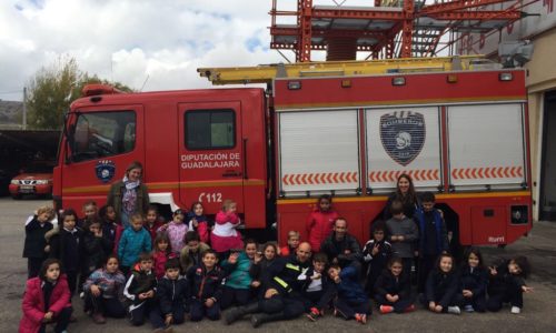 Visita el Parque de bomberos de Sigüenza
