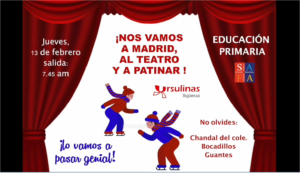 Excursión de los alumnos de primaria a Madrid