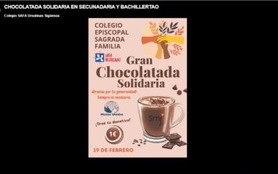 Chocolate Solidario en Secundaria y Bachillerato