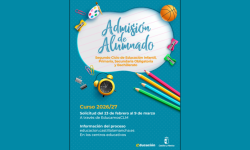 Abierto plazo de admisión para el curso 26/27