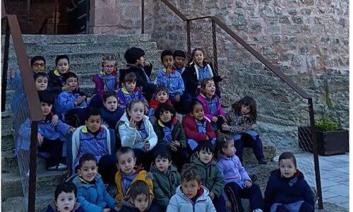 Educación Infantil visita el Parador de Sigüenza