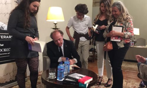 Noche Literaria en el Parador de Sigüenza con Javier Marías