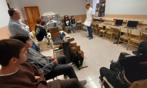 “Proyecto Celestina” con los alumnos de Ciencias de 1º Bachillerato